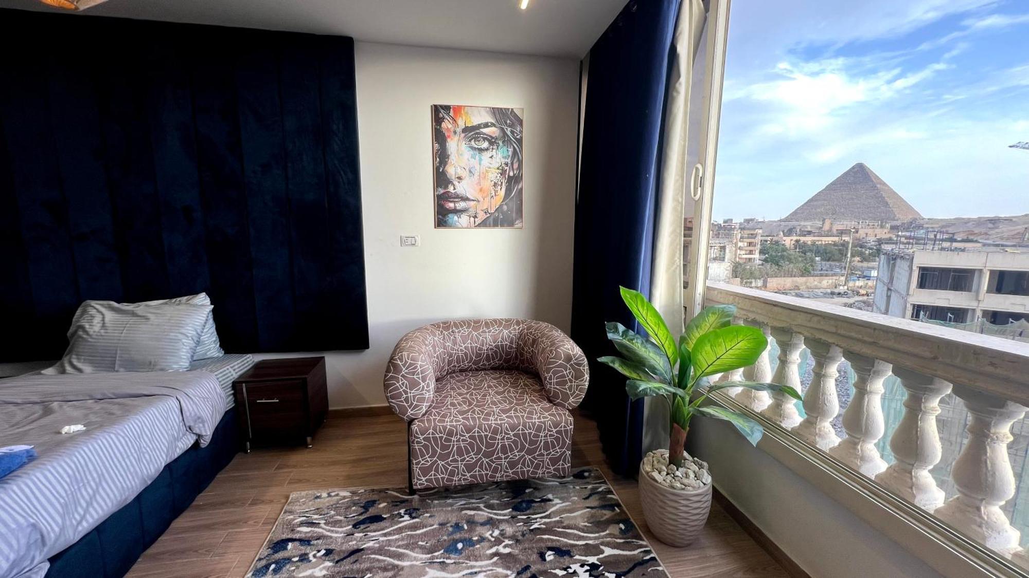 Grand Pyramids Inn Kafret el-Gabal Екстериор снимка
