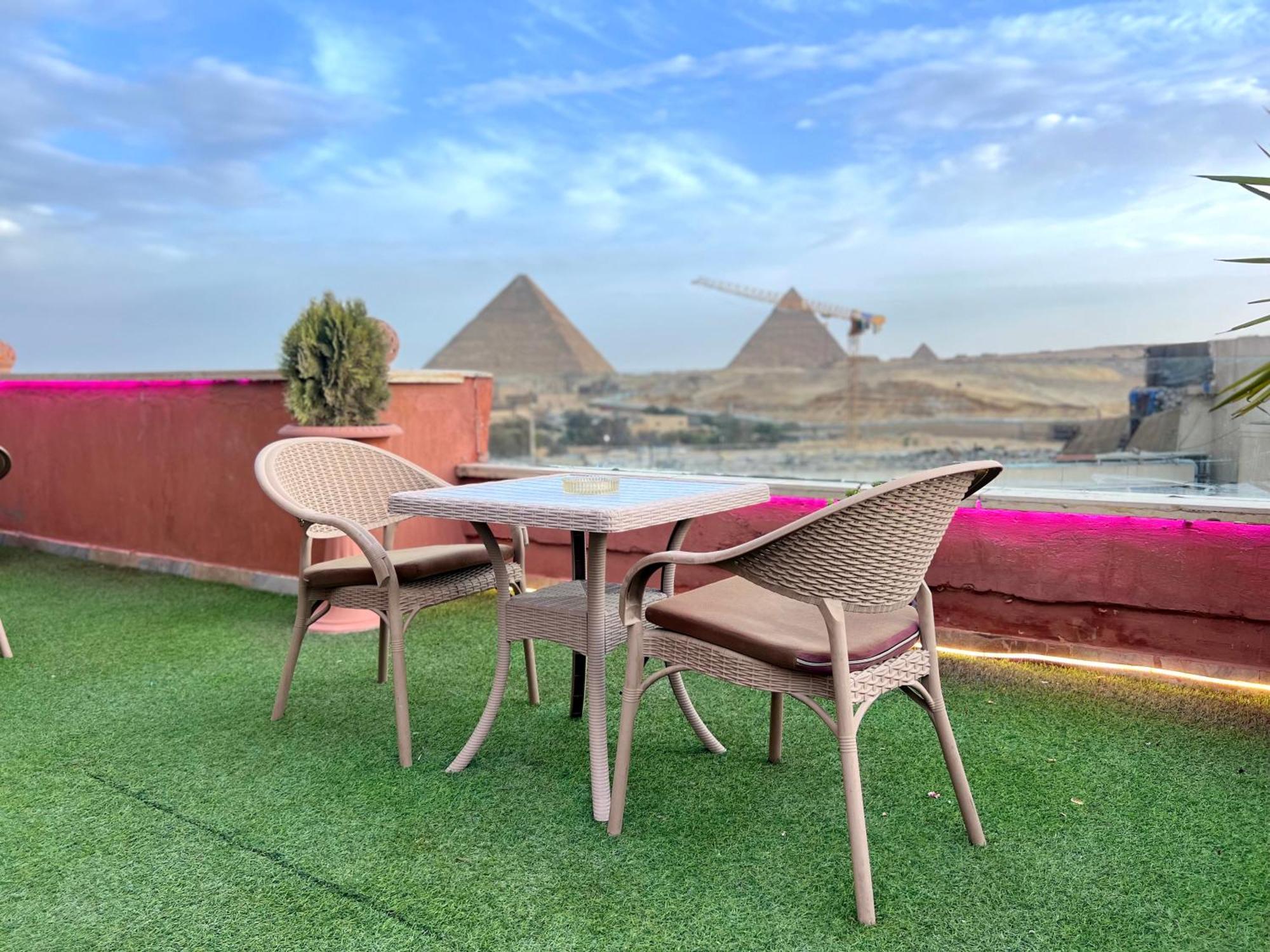 Grand Pyramids Inn Kafret el-Gabal Екстериор снимка