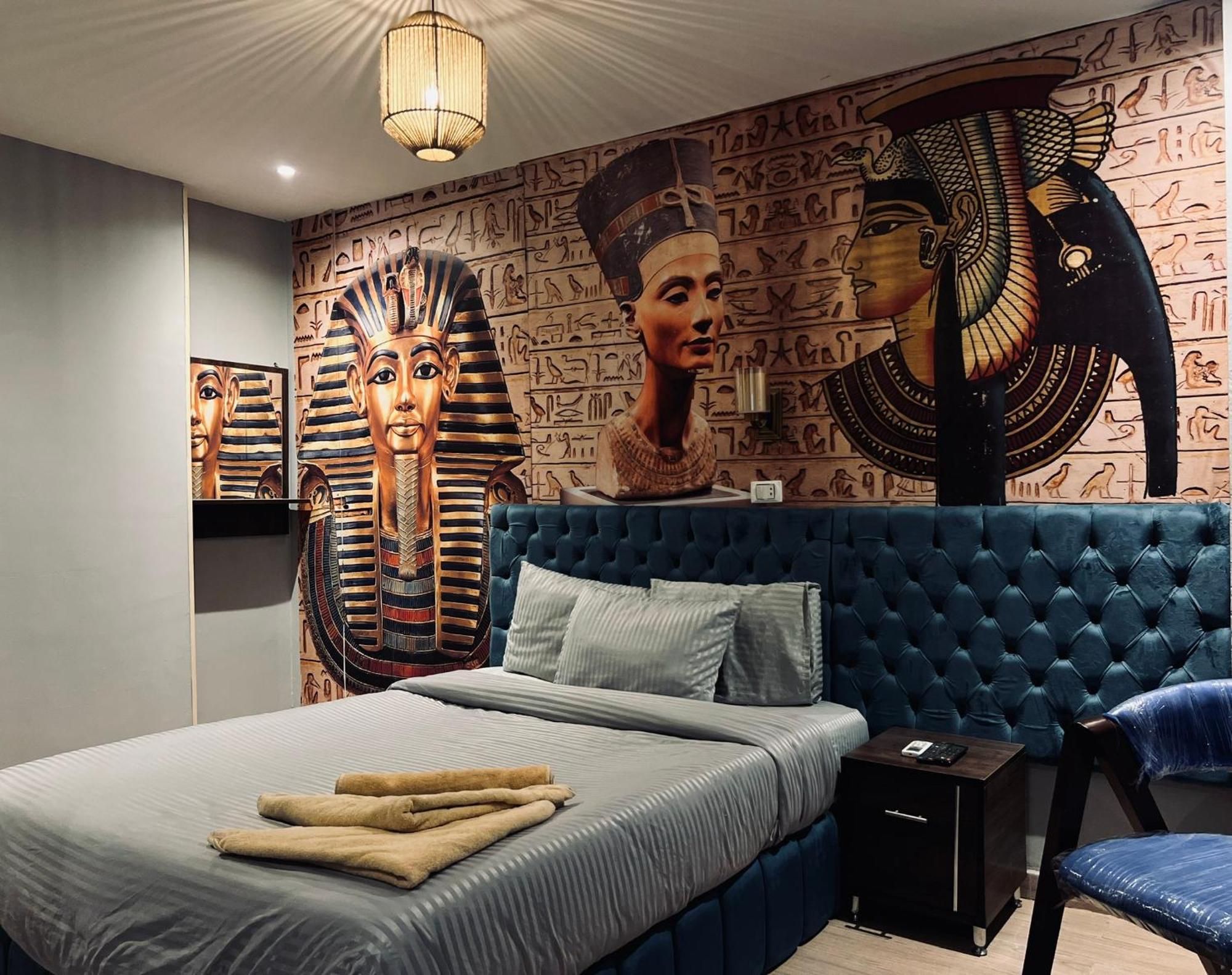 Grand Pyramids Inn Kafret el-Gabal Екстериор снимка